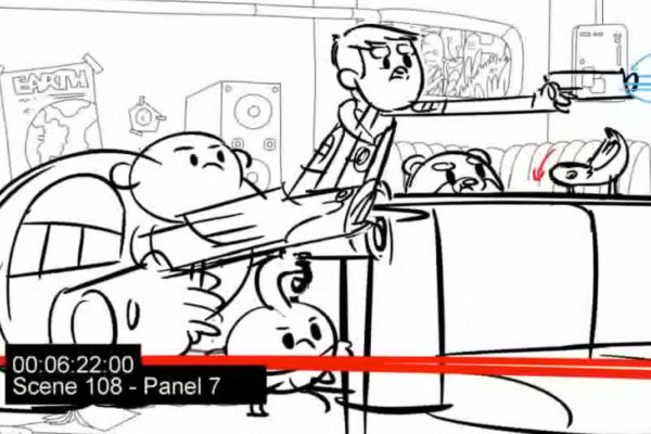 Phazers! Lasers! Space chickens! The animatic for Episode 12 of the upcoming Bravest Warriors Season…