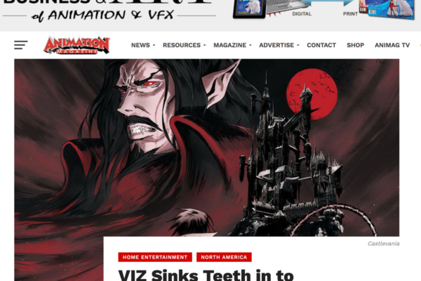 wowunlimited: VIZ Sinks Teeth in to ‘Castlevania’ Blu-Ray in December By Ramin ZahedAnimation Magazine,…