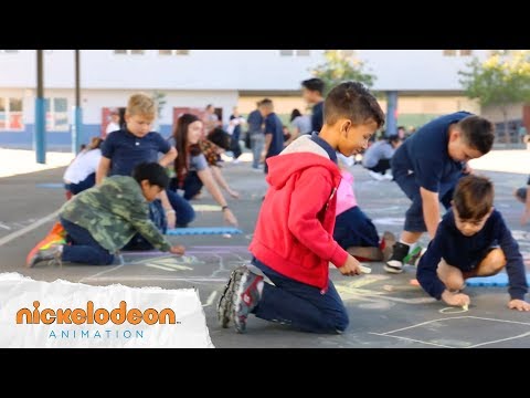 nickanimation: Chalk Day 2018  We had the MOST fun chalk drawing with the wonderful…