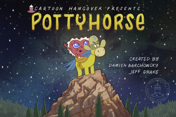 fred-frederator-studios: Pottyhorse! The last of the GO! Cartoons. Thanks Damien and Jeff! And, not for…