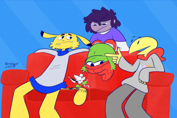 cartoonhangover: We love chilling with Tyler & Co. Thanks for this sweet fanart, @xtremersadiq!…