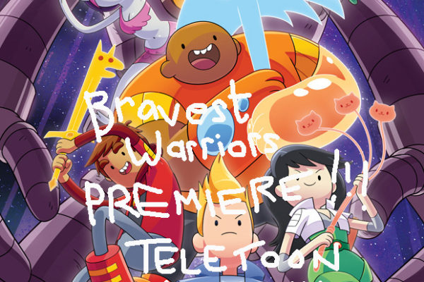 Canada! Bravest Warriors is premiering Monday night, 9/3, on Teletoon with an hour of new…