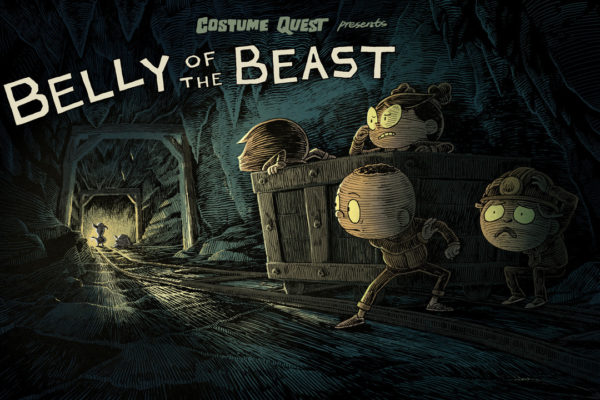 “Belly of the Beast,” Episode COQU104 of Costume Quest, based on the game from…