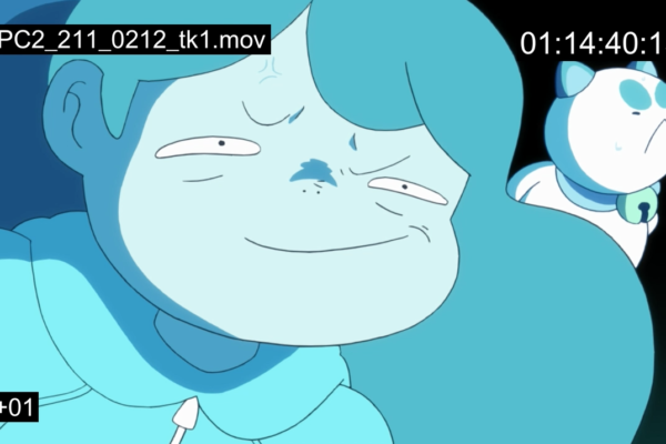 beeandpuppycat:Fresh Take 1s. Here’s another frame from Natasha Allegri’s upcoming Bee and PuppyCat: Lazy…